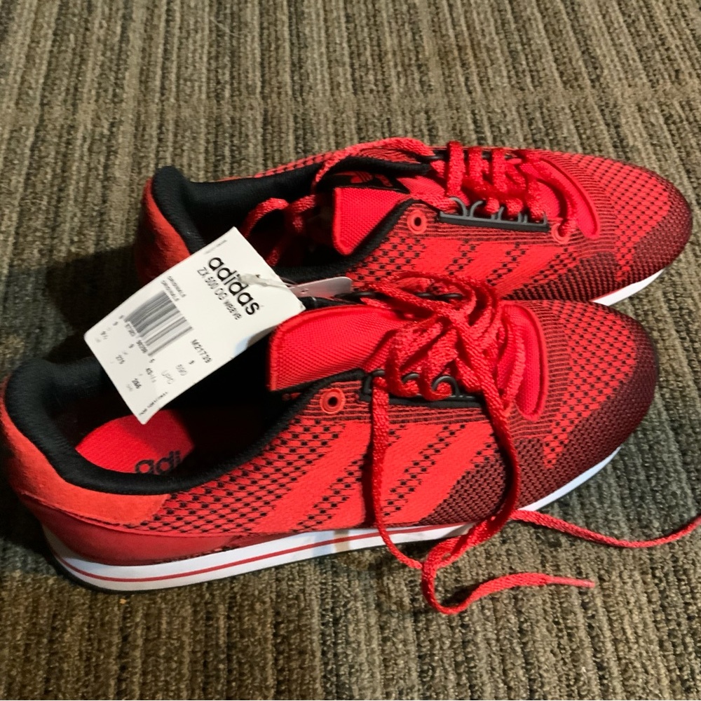 Adidas ZX 500 OG Weave Red Mens 9.5 sneakers NWT trainers gym shoes running